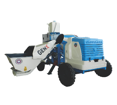 10-7 genex concrete mixer